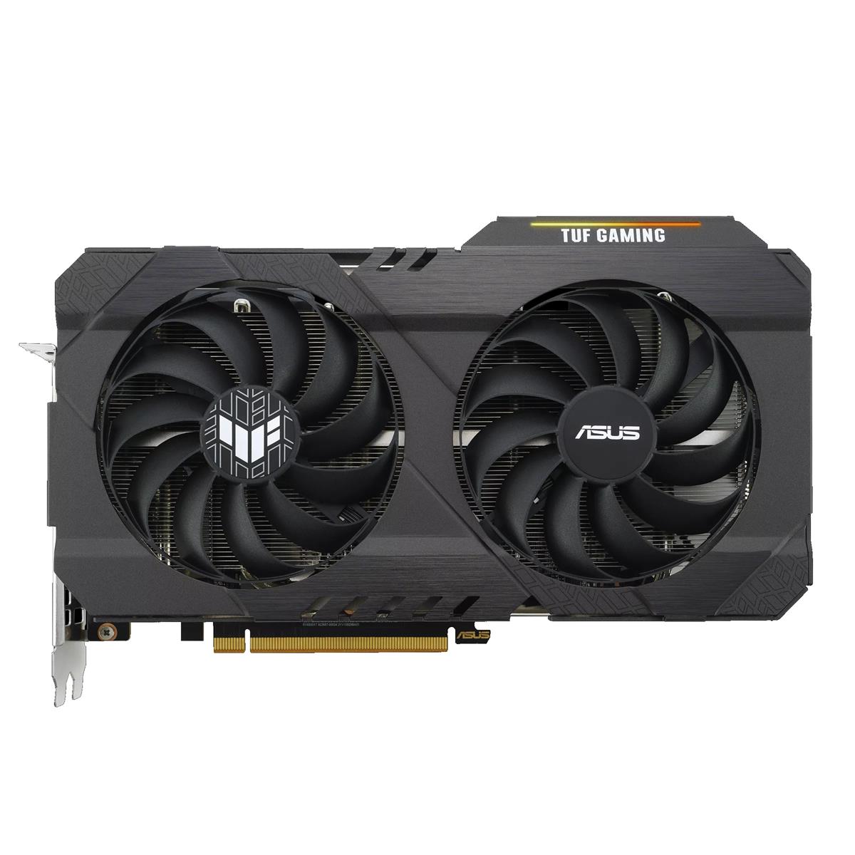ASUS TUF Gaming Radeon RX 6500 XT OC Edition 4GB supreme GDDR6 durability and stalwart of cooling