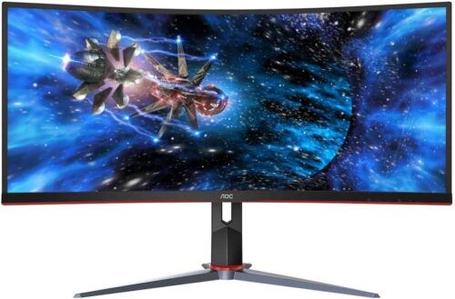 AOC CU34G2X 34″ Curved LED 144Hz Gaming Monitor