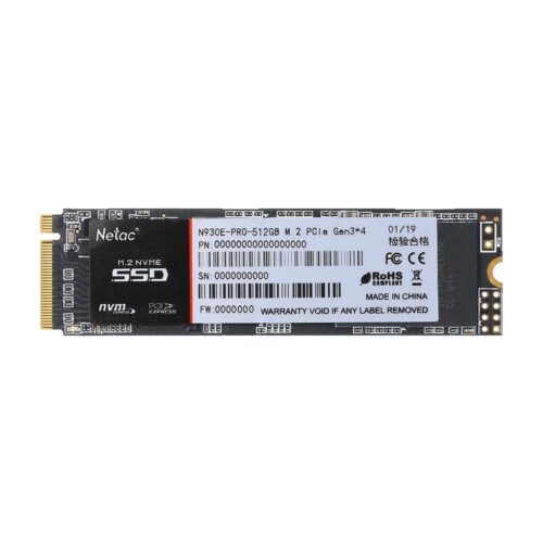 Netac N930E Pro 512GB NVMe M.2 2280 SSD