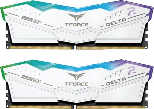 Team Group DELTA RGB 32GB DDR5 5200MHz Desktop Memory – White