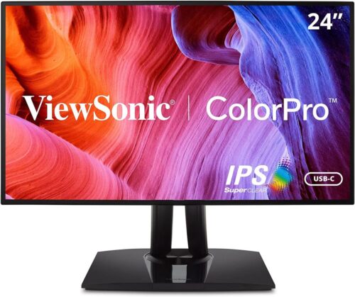 ViewSonic VP2468A Pantone validated 100% sRGB Monitor